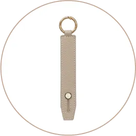 レザーベルト付きスマホケース