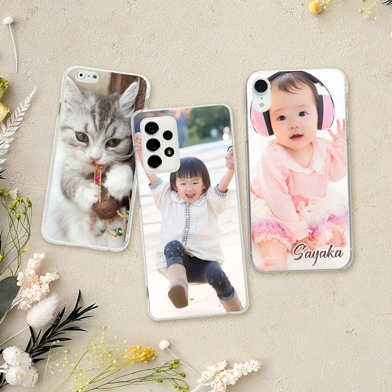 スマホケース ハード 全機種対応【オーダーメイド・自分でデザイン】