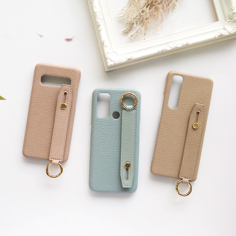 スマホケース スマホカバー Galaxy ケース【レザーハードケース×レザーベルト】