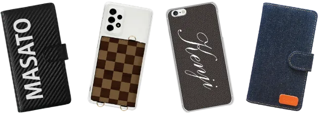 男性への贈り物におすすめのスマホケースの切り抜き画像