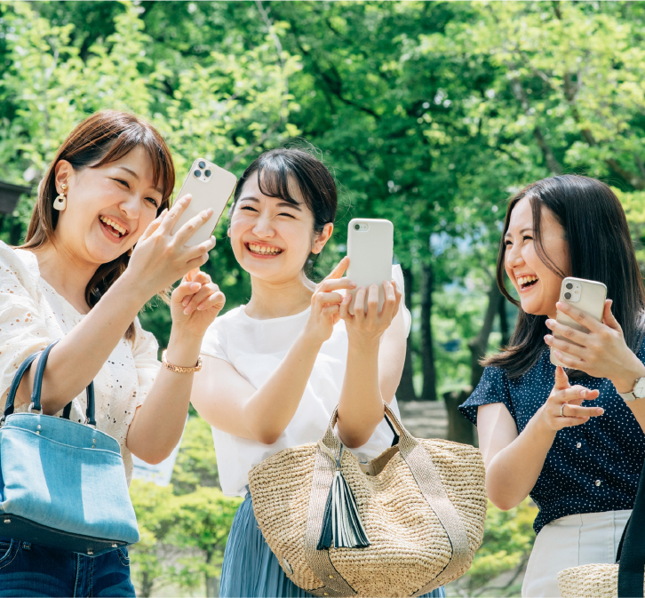 アウトドアスマホケースのイメージ