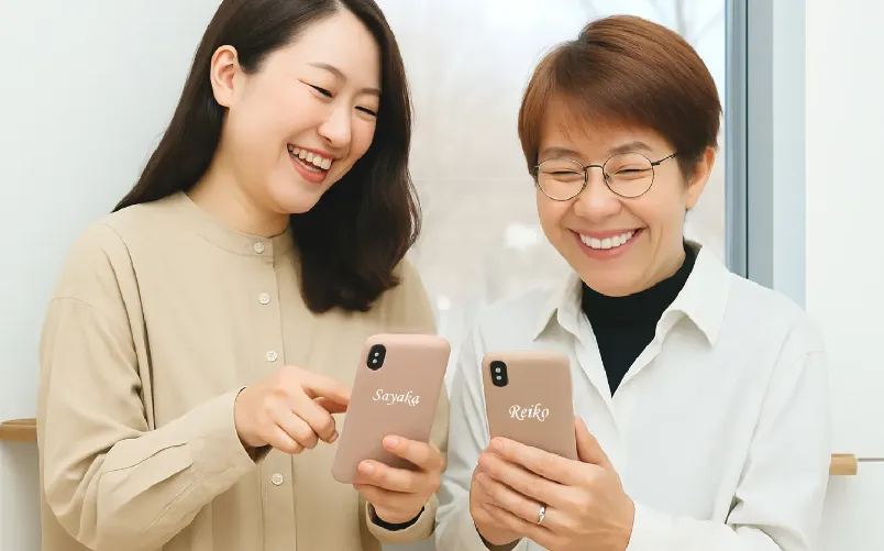 親子コーデにおすすめの携帯ケース