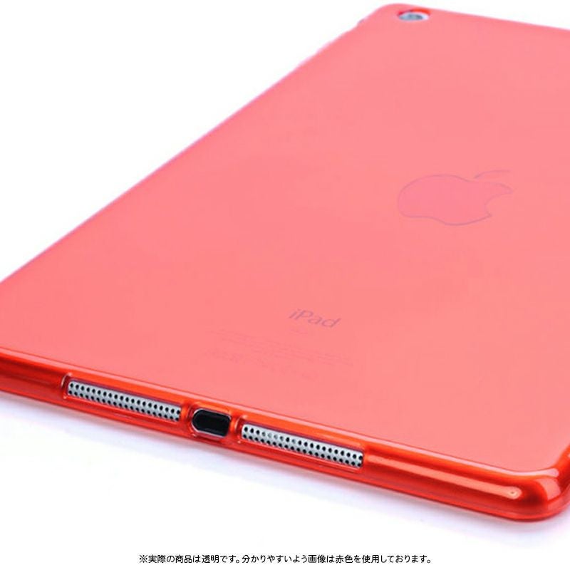 iPad ケース iPadケース スマホバンド付き 持ち手【TPU ソフトケース