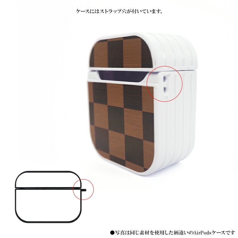 AirPods ケース 1 2 3 4 Pro【大理石柄×名入れ印刷】airpods Air Pods