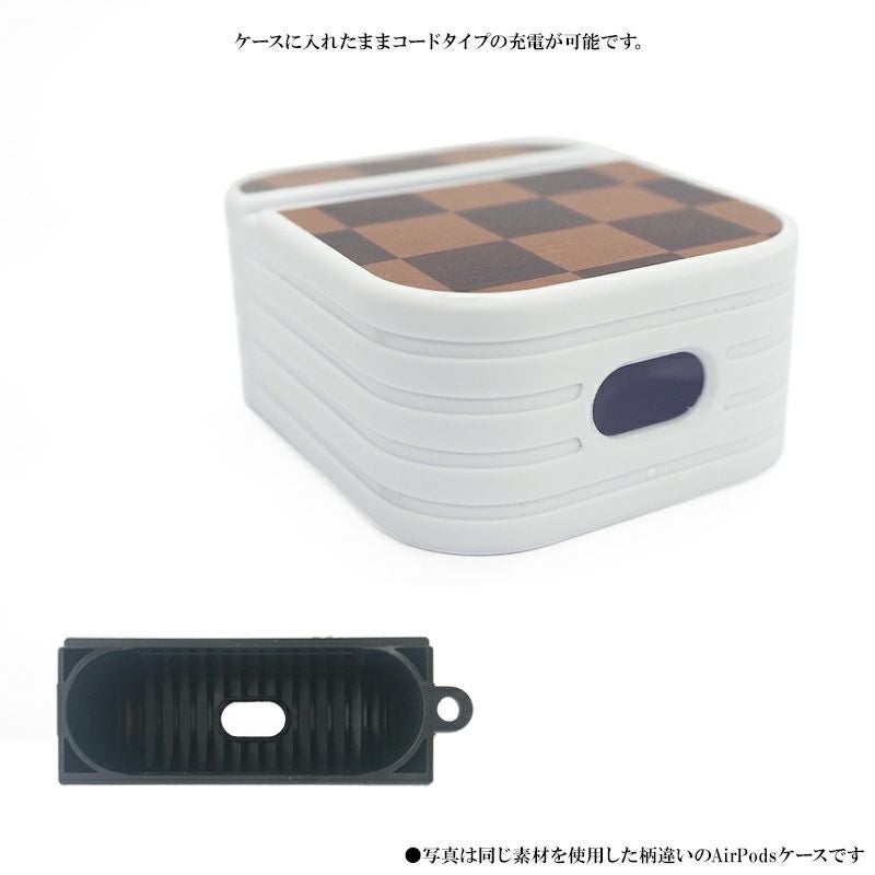 AirPods ケース 1 2 3 4 Pro【30色×名入れ印刷】airpods Air Pods